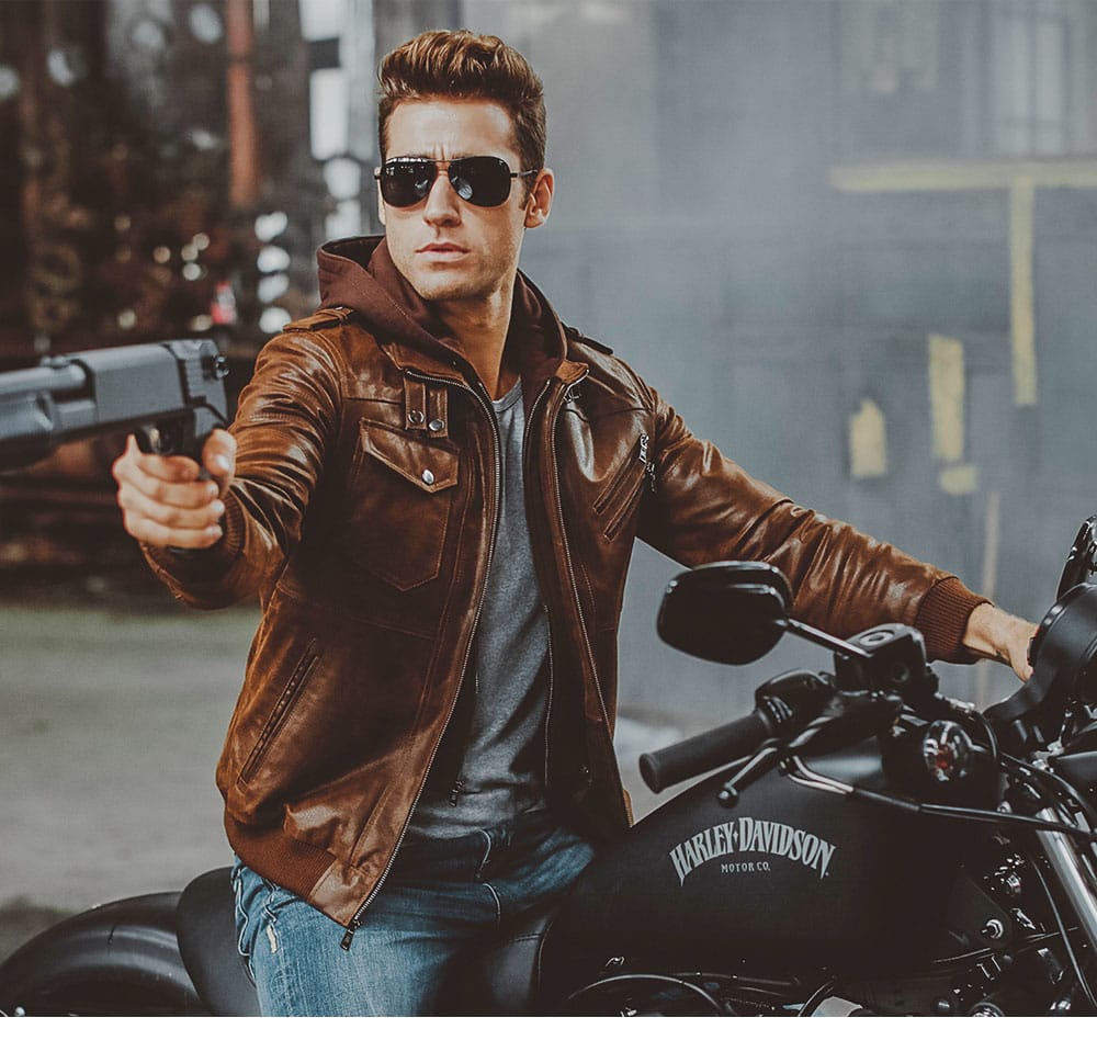 Men’s Warm Genuine Leather Jackets