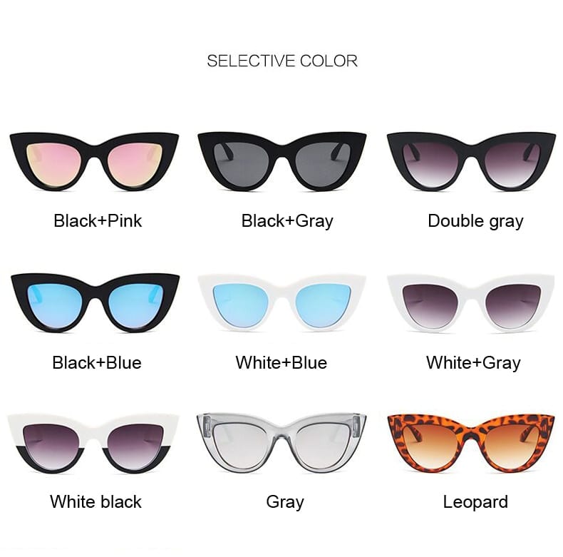 Vintage Cat Eye Sunglasses For Women