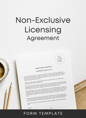 Non-Exclusive Licensing Agreement