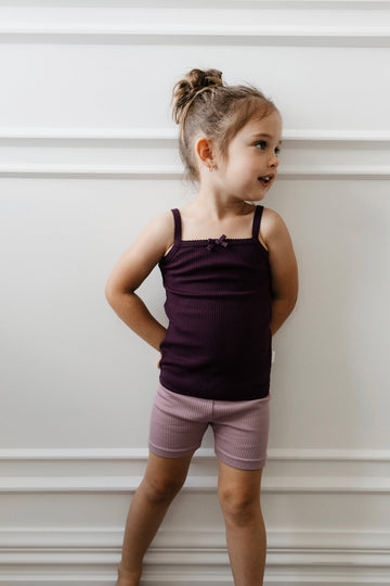 Organic Cotton Modal Singlet - Milk – Jamie Kay USA