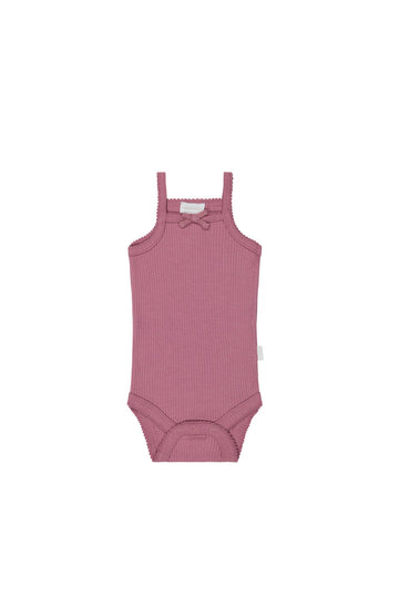 Essentials Singlets - Ribbed Cotton Baby Singlets - Purebaby