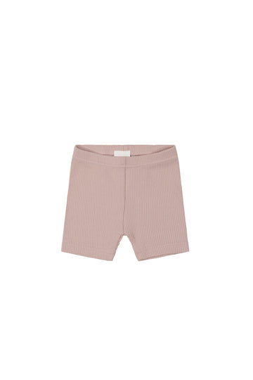 The Organic Bike Short [Malibu Pink]