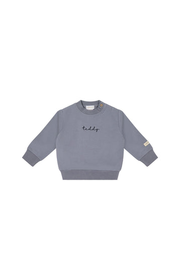 Love Club Oversized Sweater Grey Marle