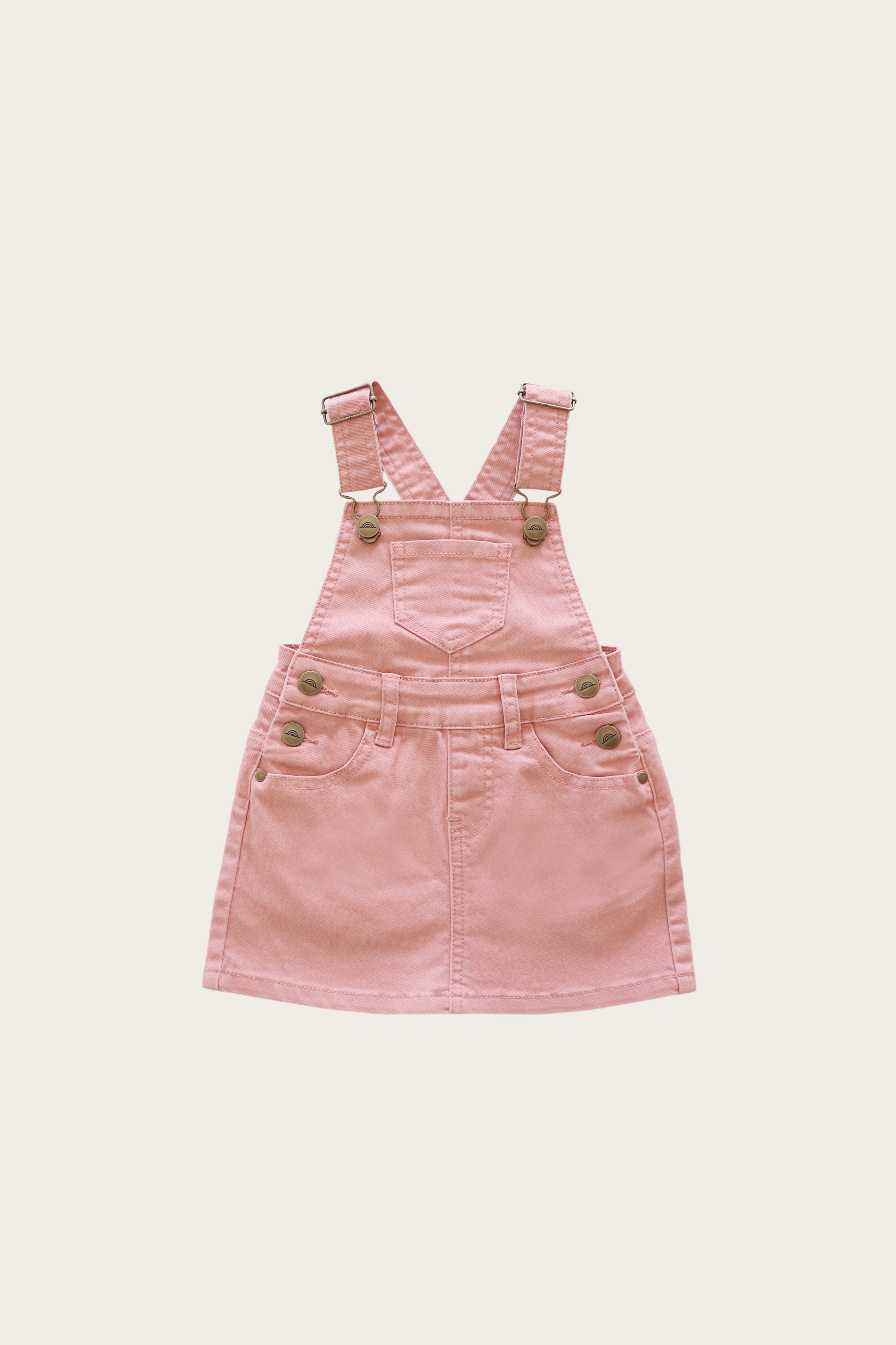 denim dress pink