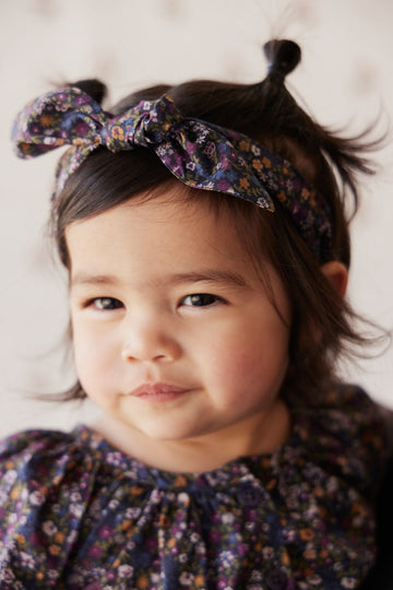 Organic Cotton Headband (Buttercup Floral) - Kawaii Kids