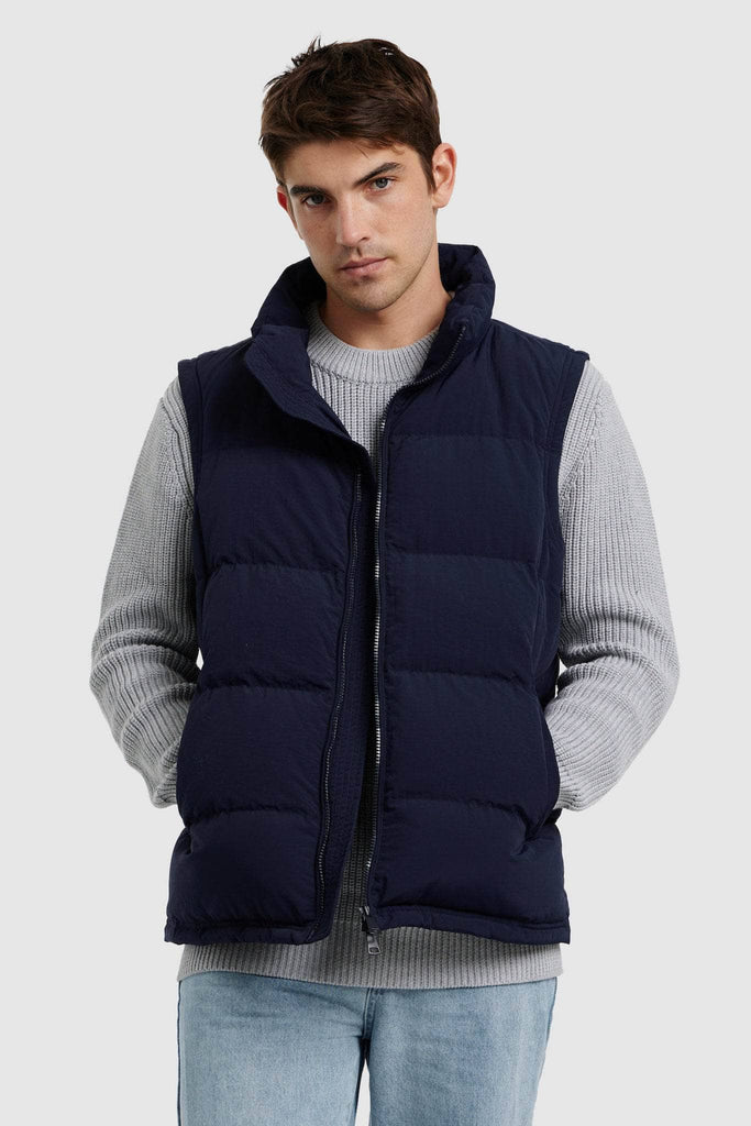 Big Size Sleeveless Puffer Jacket