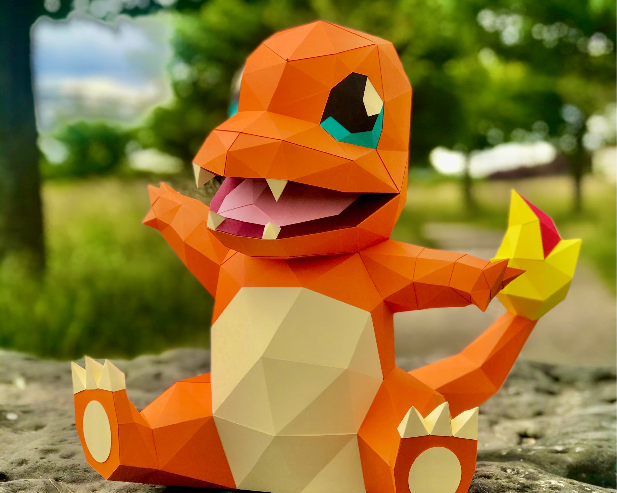 Papertoypokemoncharmander Artesanato Pokemon Pokemon Papercraft ...