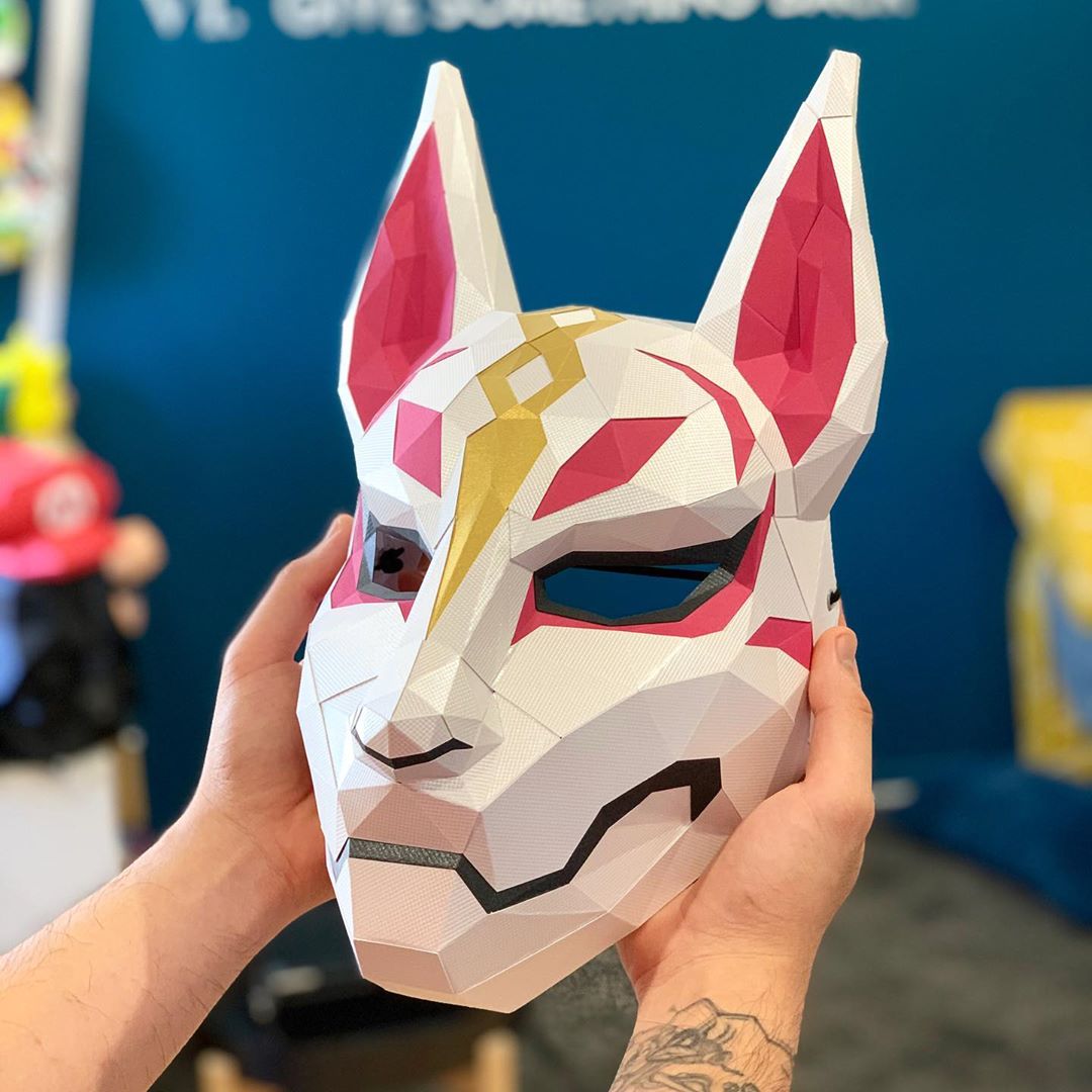Masque Fortnite Papercraft Papercraft Essentials | Images and Photos finder