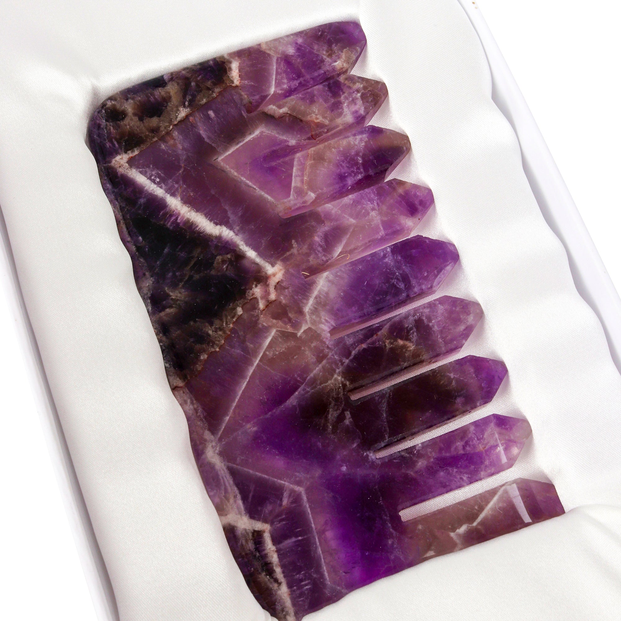 Amethyst Crystal Comb