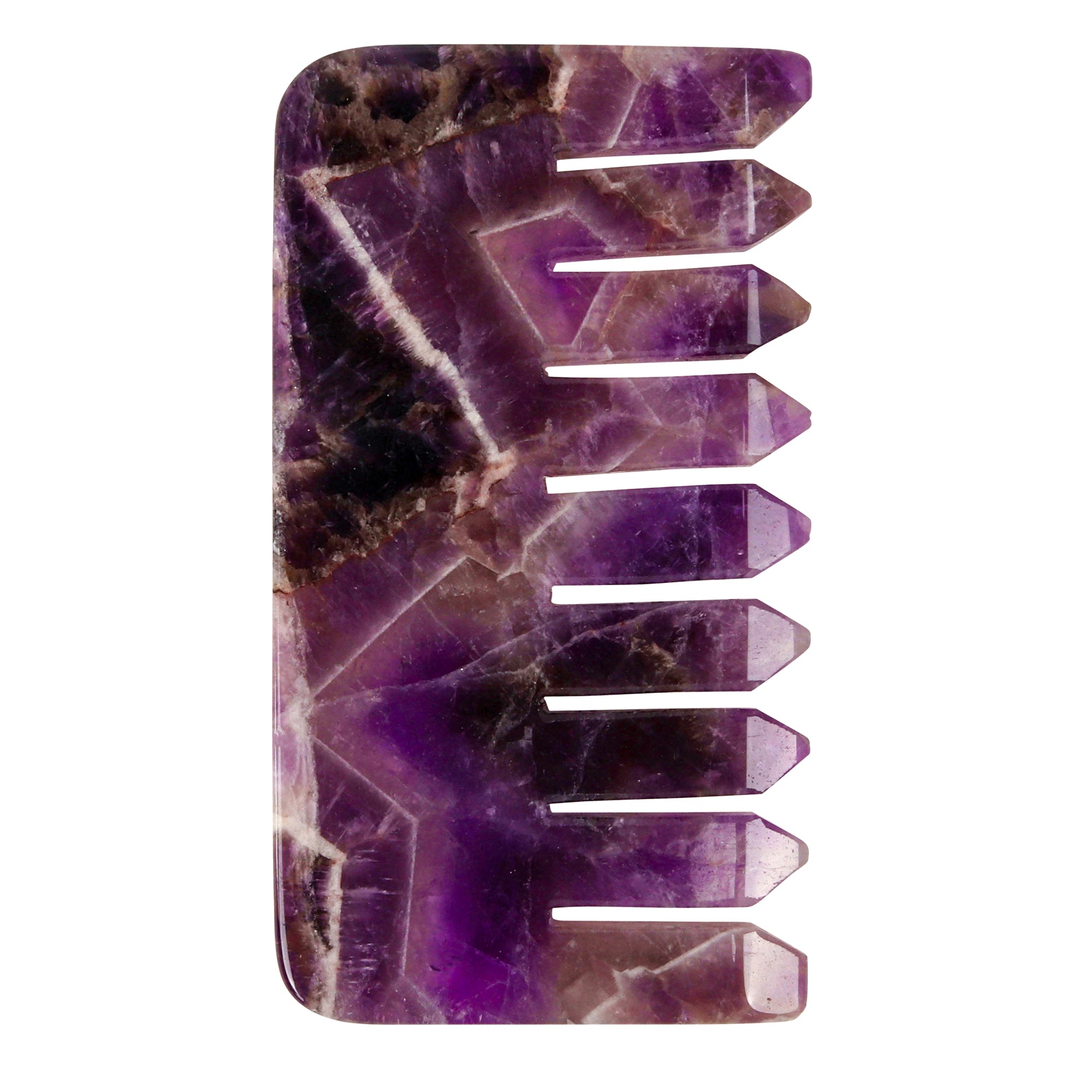 Amethyst Crystal Comb