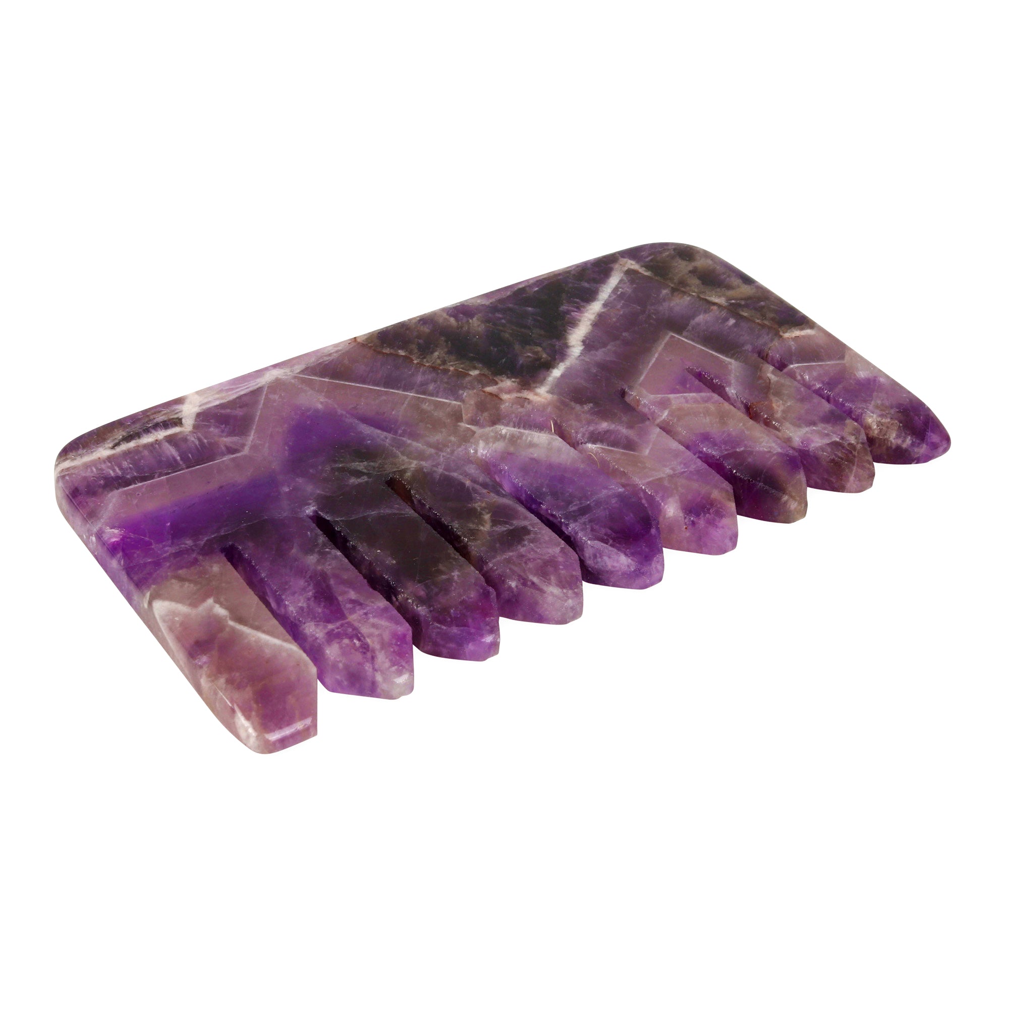 Amethyst Crystal Comb