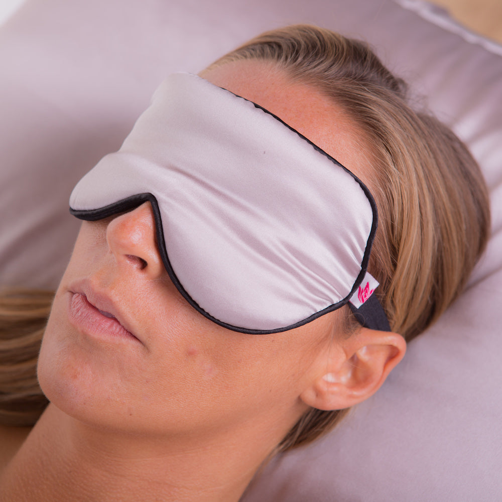 Silk Eye Mask and Pillowcase Set