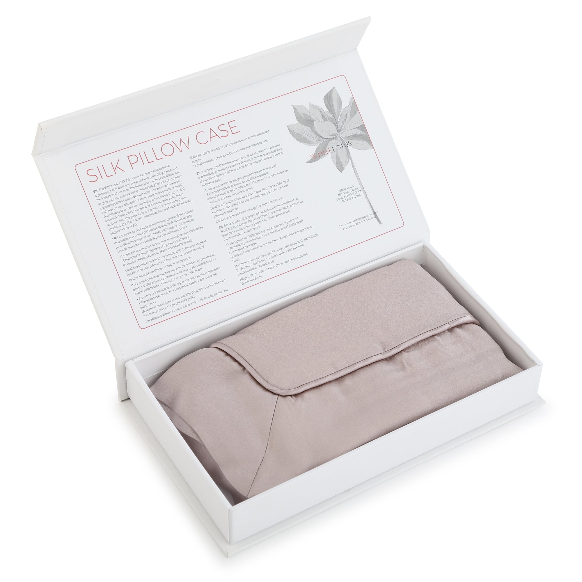 Silk Eye Mask and Pillowcase Set