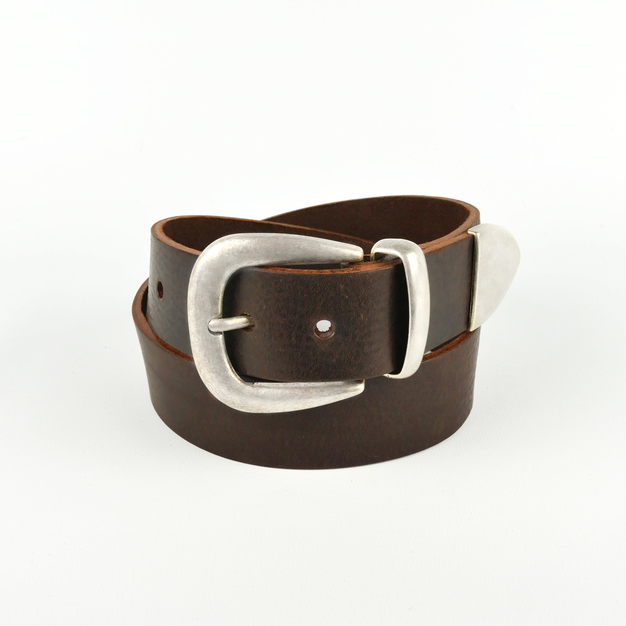 Brown Western Belt | Western Style Belt | Handmade | Village Leathers