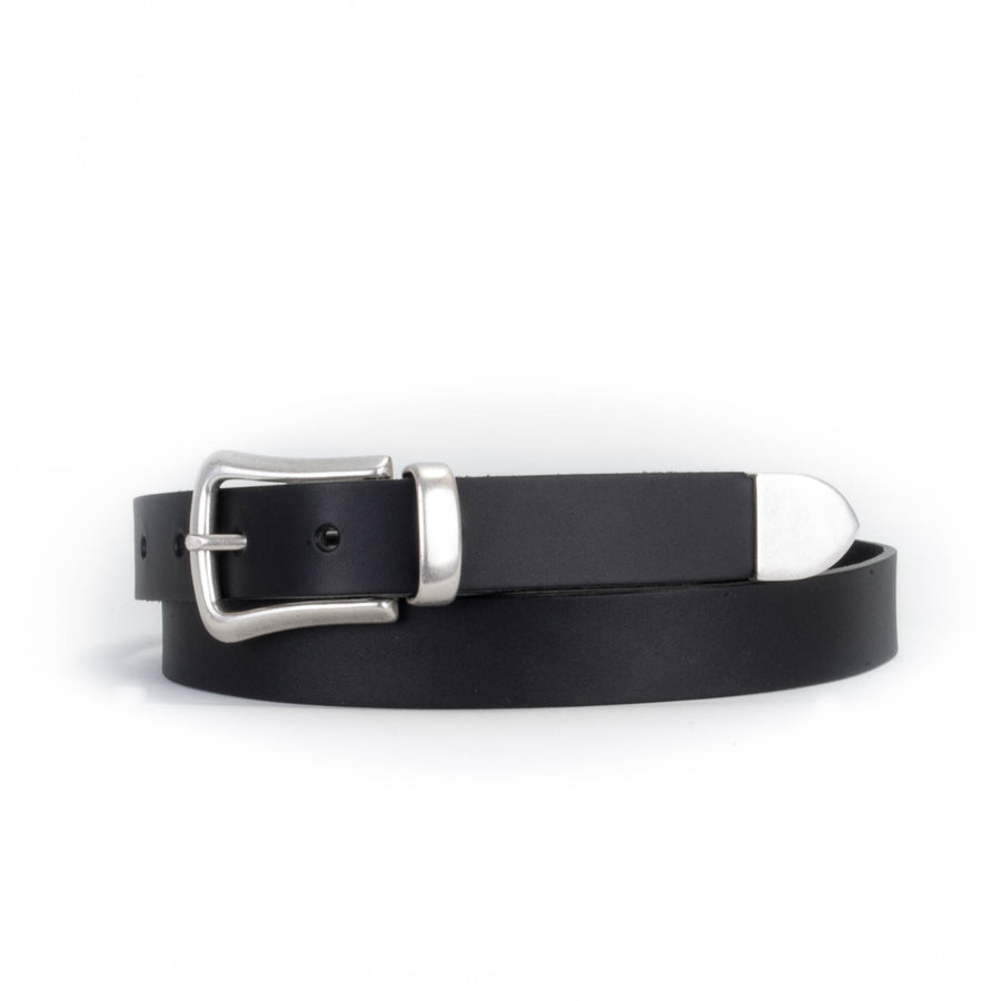 Men’s Skinny Belts | Slim Mens Belts | Handmade Mens Thin Leather Belt ...