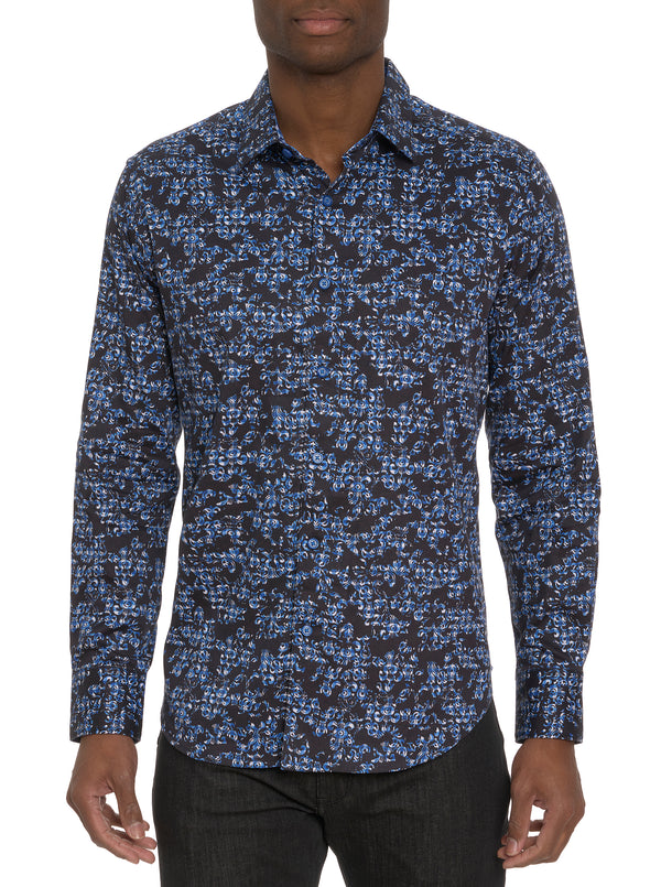 LUNGANO LONG SLEEVE BUTTON DOWN SHIRT – Robert Graham