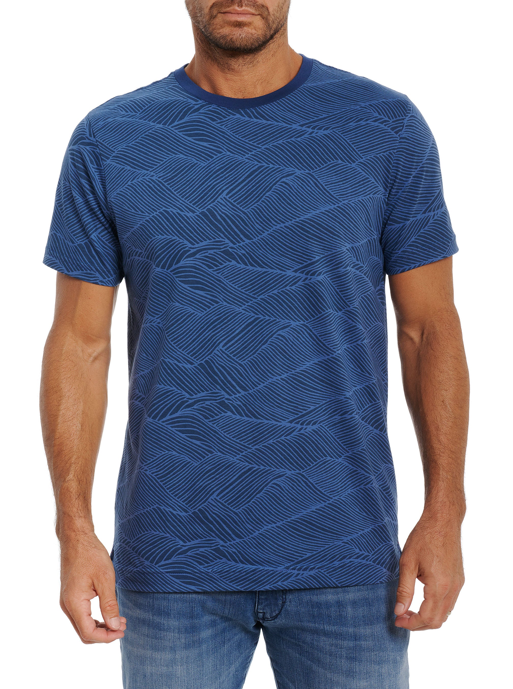 Robert Graham Baybrook T-shirt In Blue