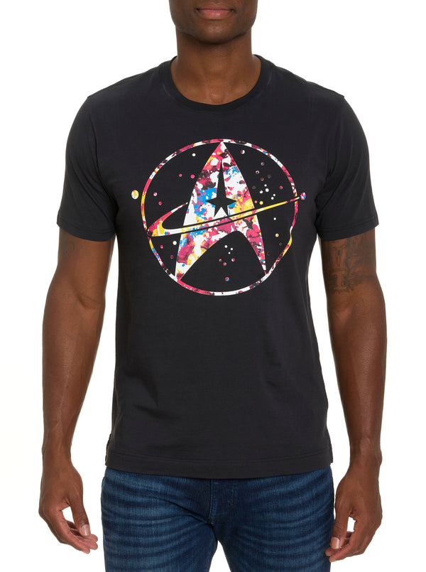 Robert Graham Men's Space Explorer Graphic Crewneck T-Shirt