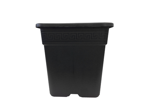 Mondi Quadra Plastic Pot - Square 3Gallon 11L 9.75x7.25x10.3" 17221