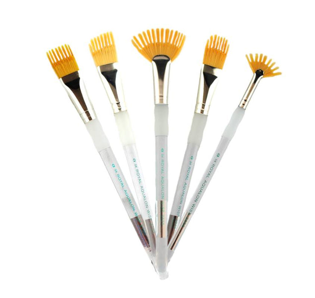 Rake and Wisp Face Painting Brushes — Jest Paint - Face Paint Store