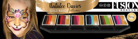 Natalee Davies Gold Range Collection Palette