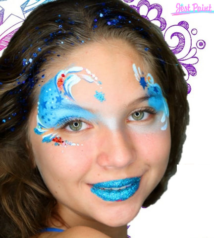 fourth 4th of july face painting design anna wilinski jest paint ideas