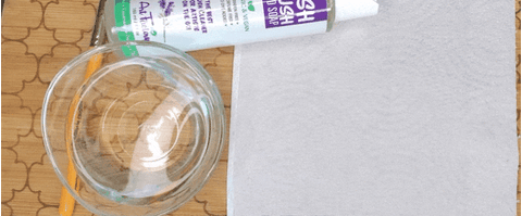 How to wash your face painting stencils