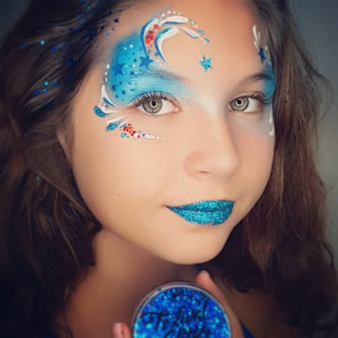 Sparkle Face Paint - Water Based Face Paint