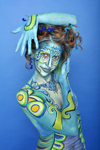 Body Paint Ideas: mermaid