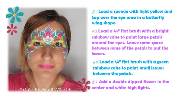 Anna Wilinski Face painting Jest Paint Face Paint Fairy