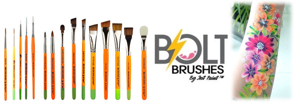 Bolt Brushes face painting brushes jest paint