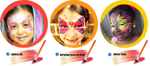 Butterfly Face Paint Ideas