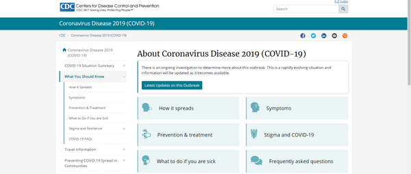 CDC Website