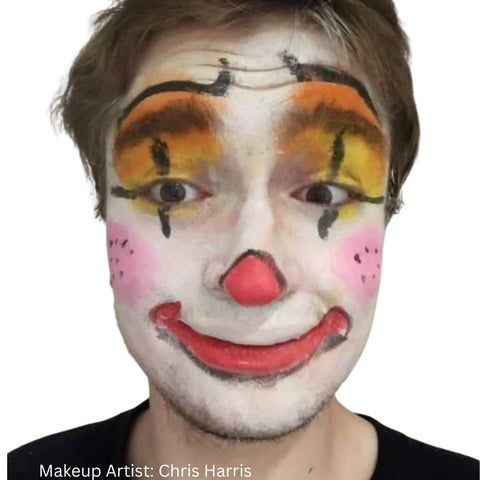 happy clowns face paint