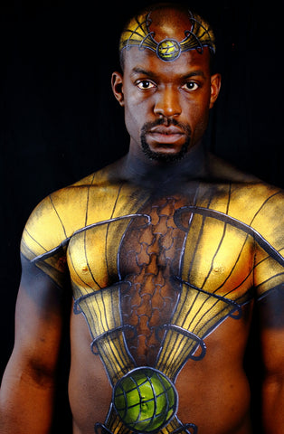 Superheroes Body Paint