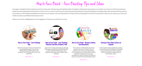 face paint blog