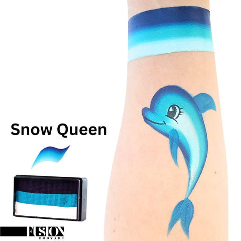 Fusion Body Art Snow Queen Dolphin Demo