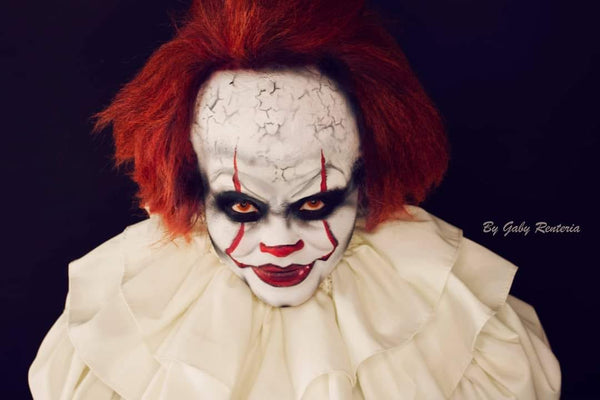 Gaby Renteria pennywise make up IT face paint