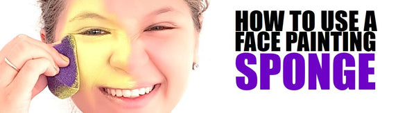HOW TO USE A FACE PAINTING SPONGE