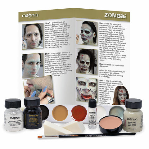 Mehron Zombie Kit Makeup
