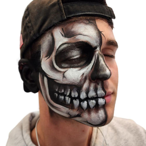 halloween face paint ideas for men