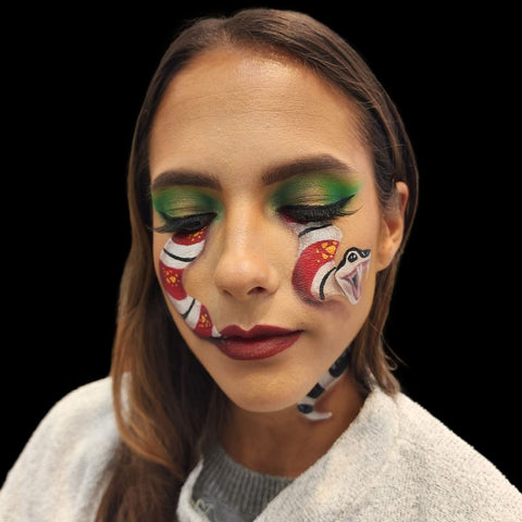 5 Marvelous Snake Face Paint Ideas - Face Paint Shop Australia