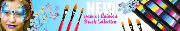 Leannes rainbow brushes