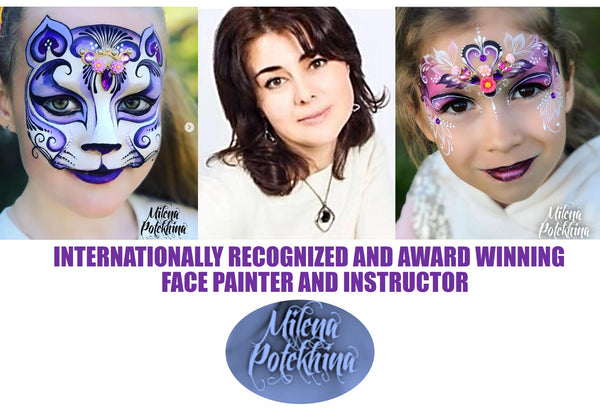 Milena Potekhina face artist facepainting