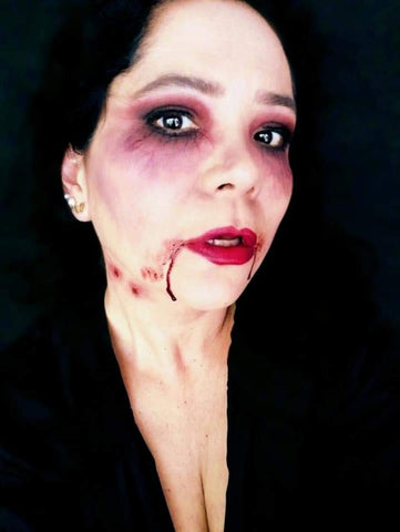 vampire by Mimi Perez Face Painting Makeup