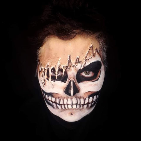 halloween face paint ideas for men