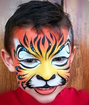 Nury Matarrita varga Tiger Face Paint