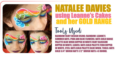 Natalee Davies Gold Range and Leanne's Rainbow