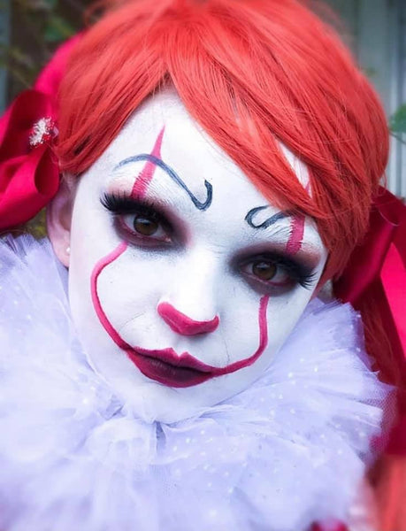 20 + Pennywise Clowns  IT Face Paint Makeup Ideas for Halloween