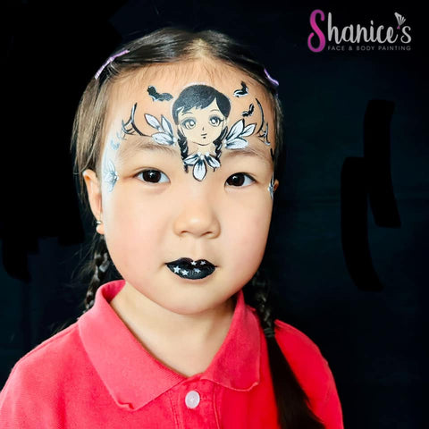 Shanice NG Wednesday Face Paint idea